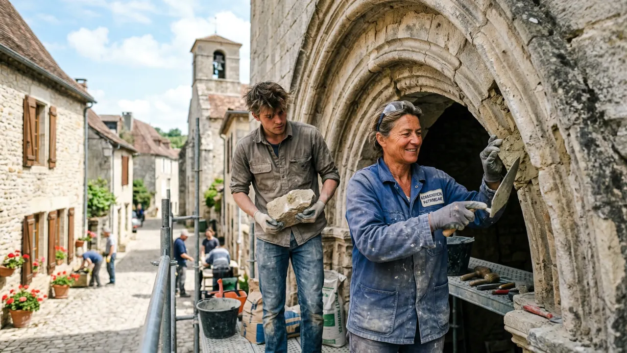 Restauration des ouvrages de soutènement en pierre sèche